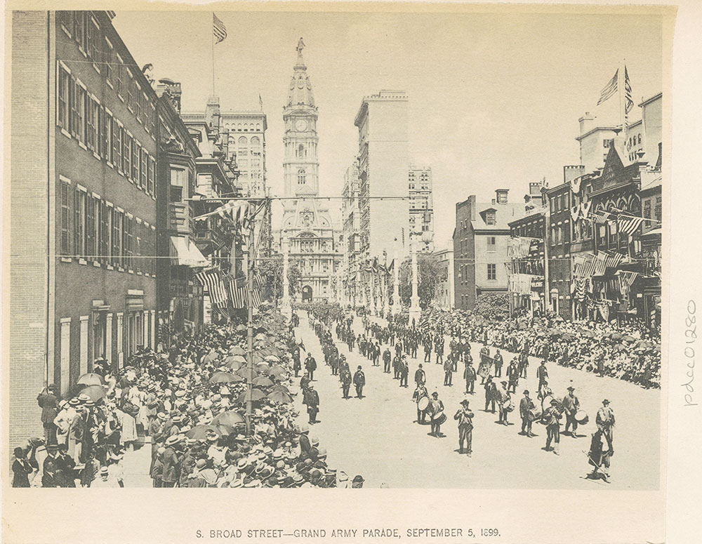 S. Broad Street - Grand Army Parade, September 5, 1899.