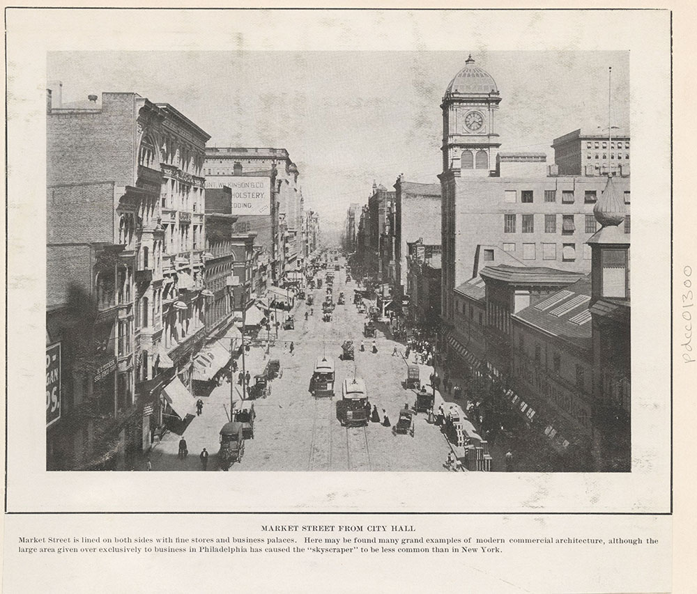 Market Street from City Hall.