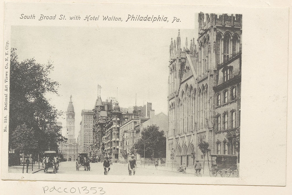 South Broad Street with Hotel Walton.