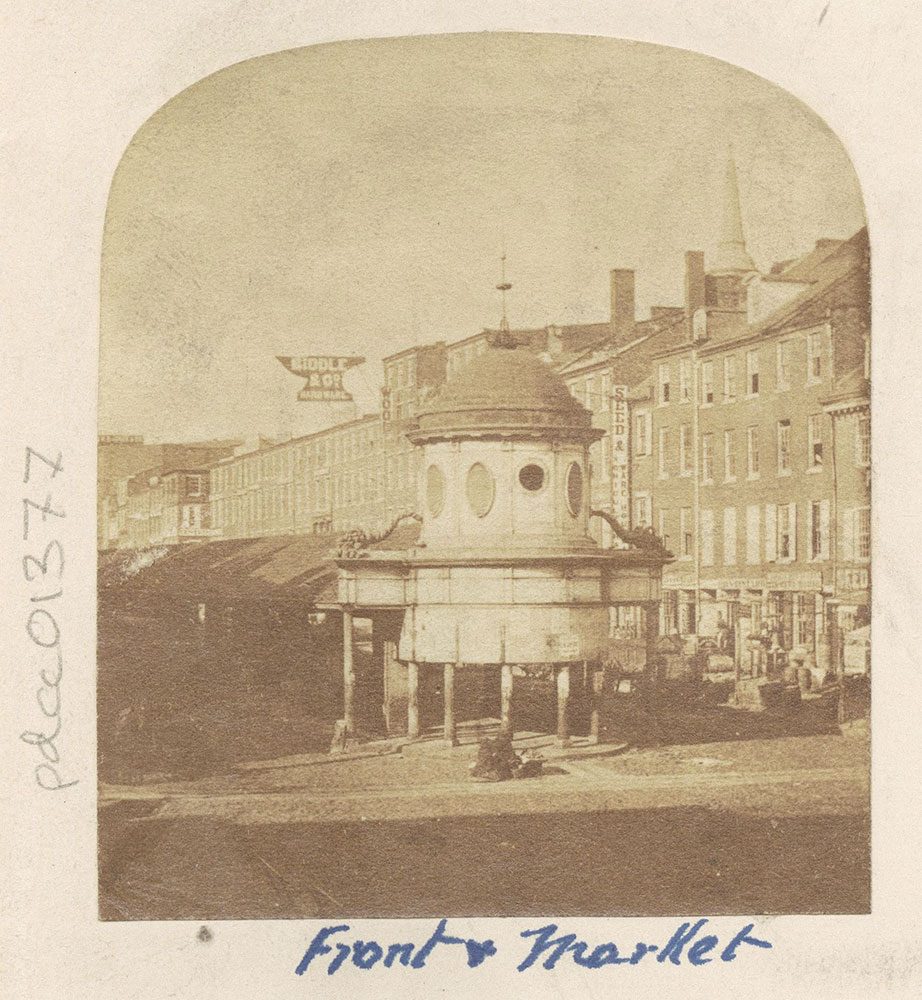 Market Terminus, Front and Market Streets.