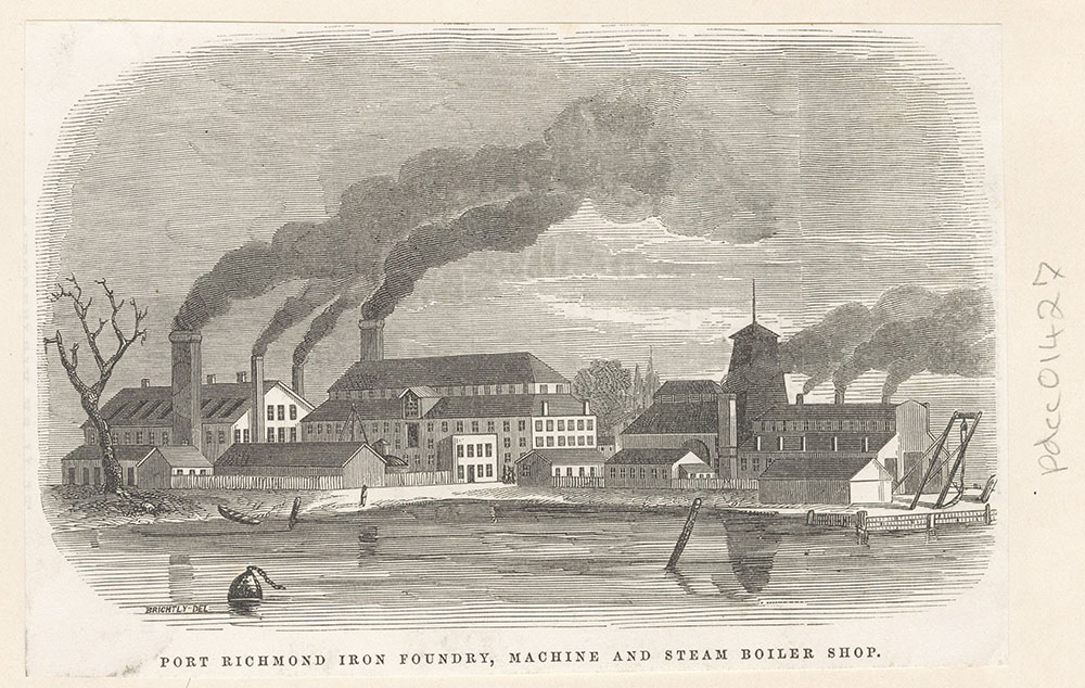 Port Richmond Iron Foundry, Machine and Steam Boiler Shop [graphic] [I.P.Morris & Co.]