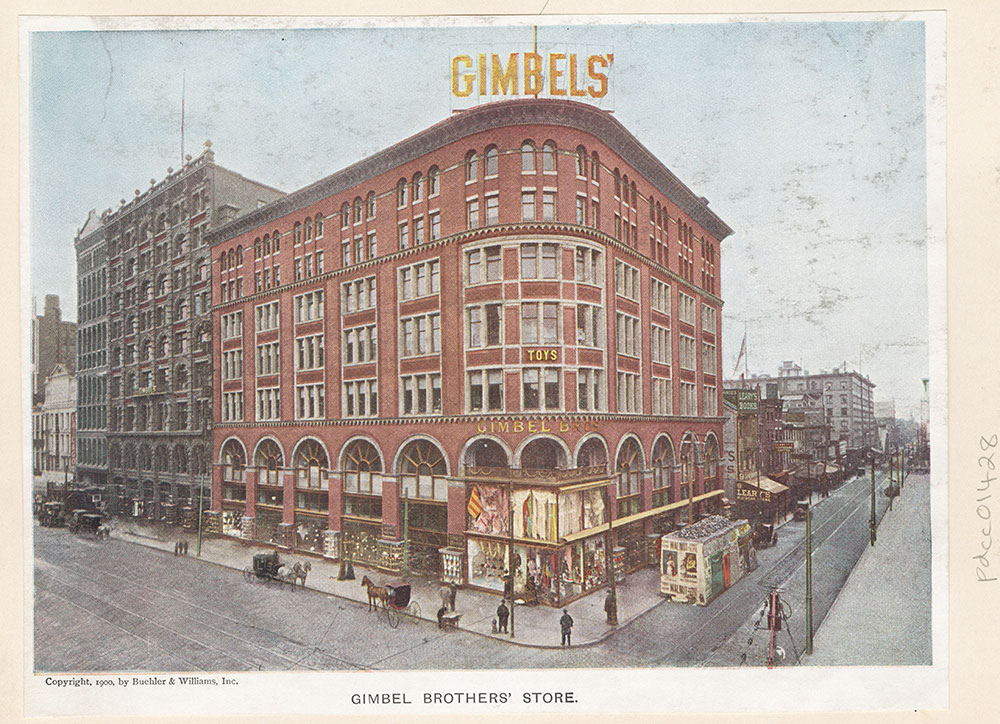 Gimbel Brothers' Store.