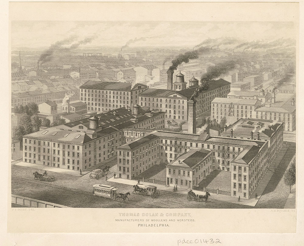 Thomas Dolan & Company, manufacturers of woollens and worsteds, Philadelphia.