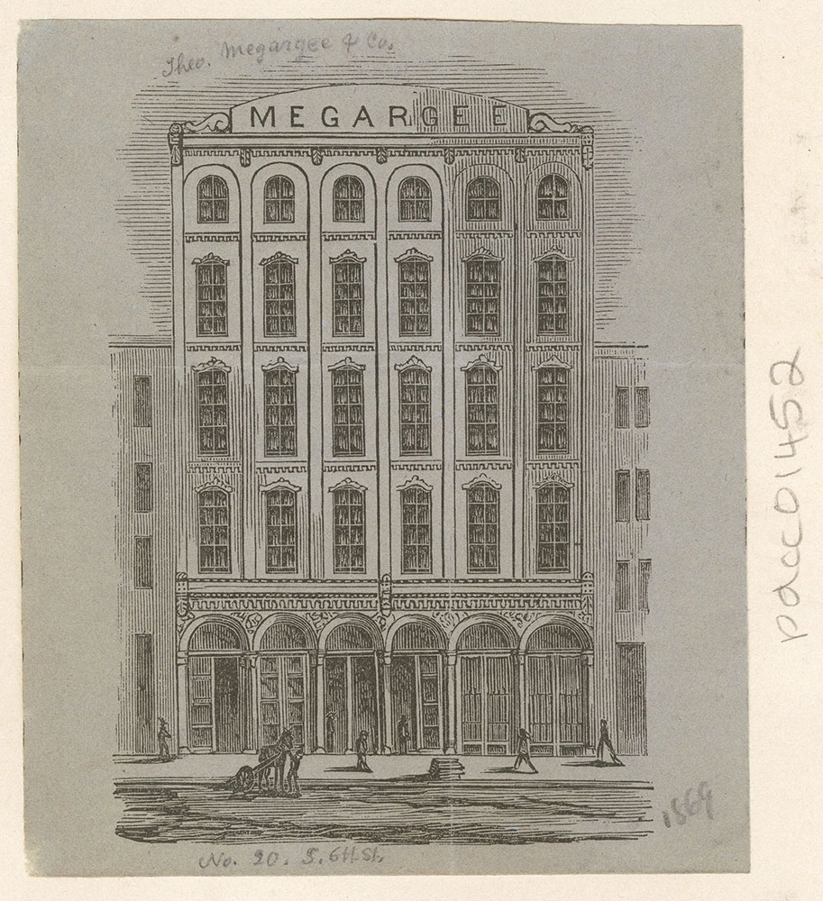 [Theo. Megargee & Co.]  No. 20, S. 6th St. [graphic]