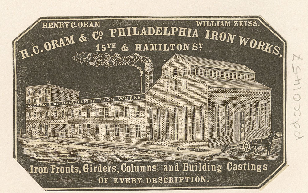 Philadelphia Iron Works - H. C. Oram & Co., 15th & Hamilton St. [graphic]