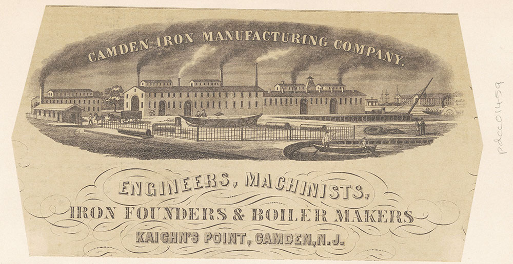 Camden Iron Manufacturing Company, Kaighn's Point, Camden, N. J. [graphic]