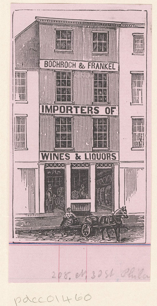 Bochroch & Frankel - importers of wines and liquors [graphic]