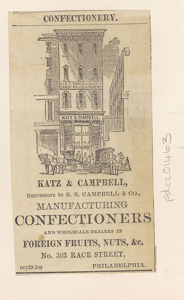 Katz & Campbell, manufacturing confectioners [graphic]
