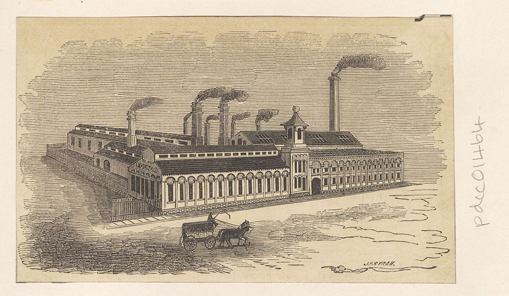 [Bement, Dougherty & Thomas Industrial Works] [graphic], 21st & Callowhill Streets.