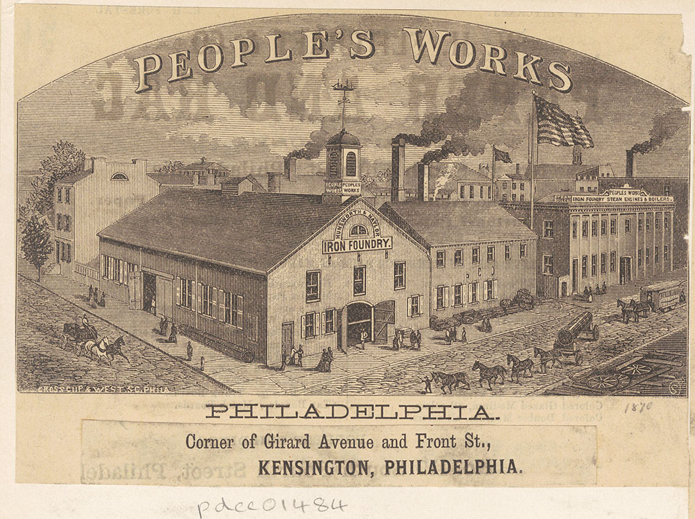 People's Works Iron Foundry, [Huntsworth & Naylor Iron Foundry] [graphic]