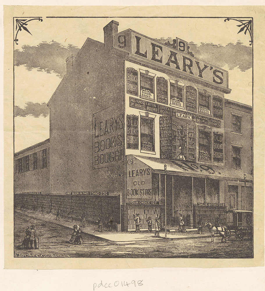 Leary's Old Bookstore [graphic]