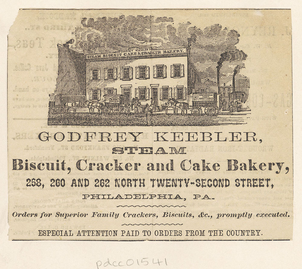 Godfrey Keebler, Steam Biscuit, Cracker and Cake Bakery [graphic]