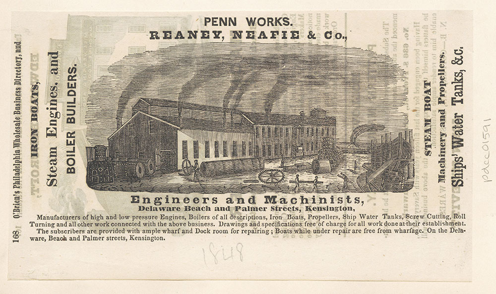 Reaney, Neafie & Co., Engineers and Machinists