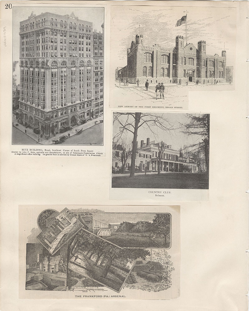 Castner Scrapbook v.15, Sundry Buildings 1, page 20