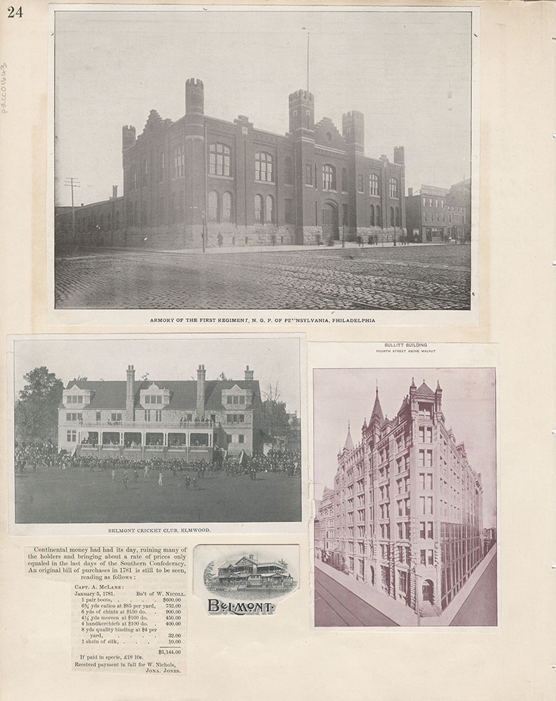 Castner Scrapbook v.15, Sundry Buildings 1, page 24