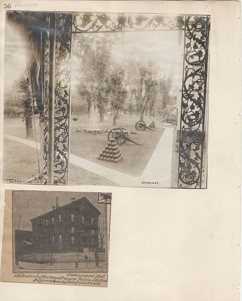 Castner Scrapbook v.15, Sundry Buildings 1, page 56