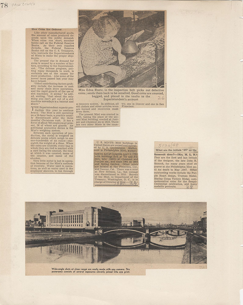 Castner Scrapbook v.15, Sundry Buildings 1, page 78