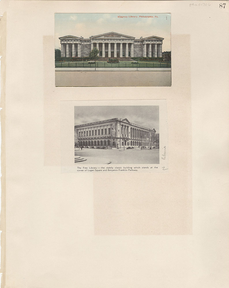 Castner Scrapbook v.15, Sundry Buildings 1, page 87