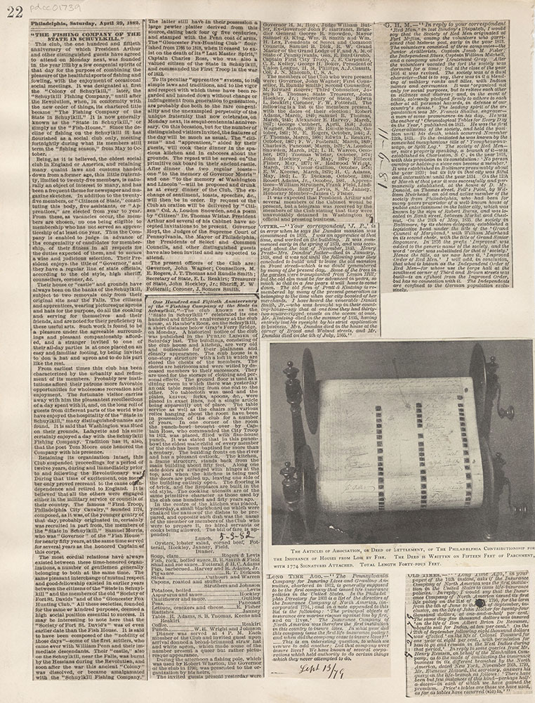 Castner Scrapbook v.16, Companies 1, page 22