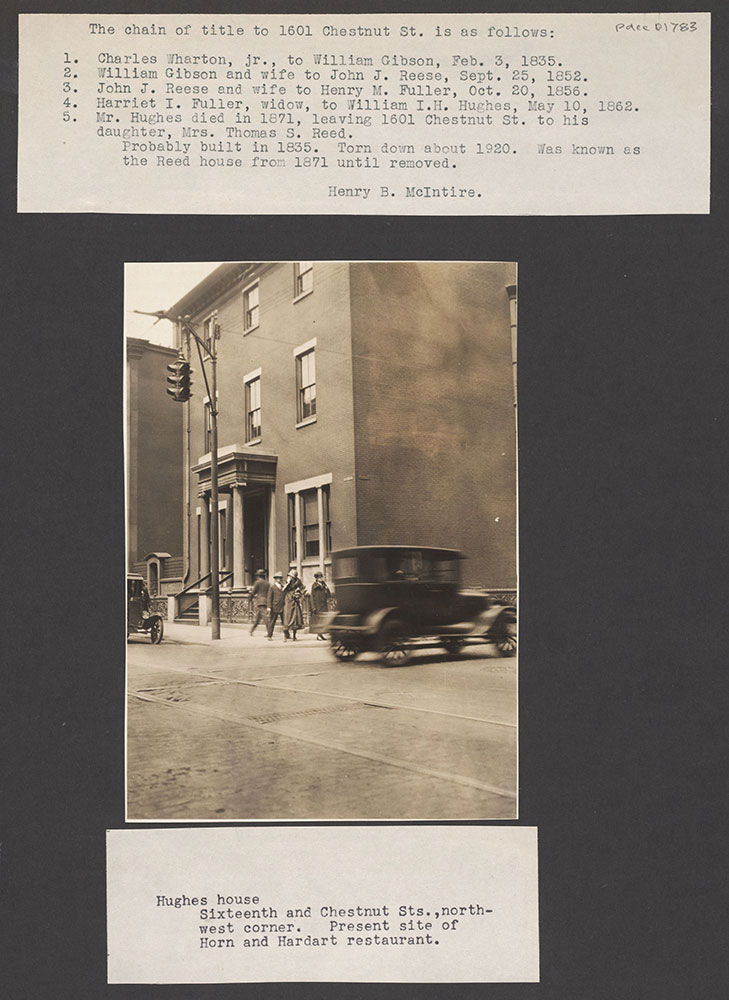 Castner Scrapbook v.40, Old Houses 8, page 23