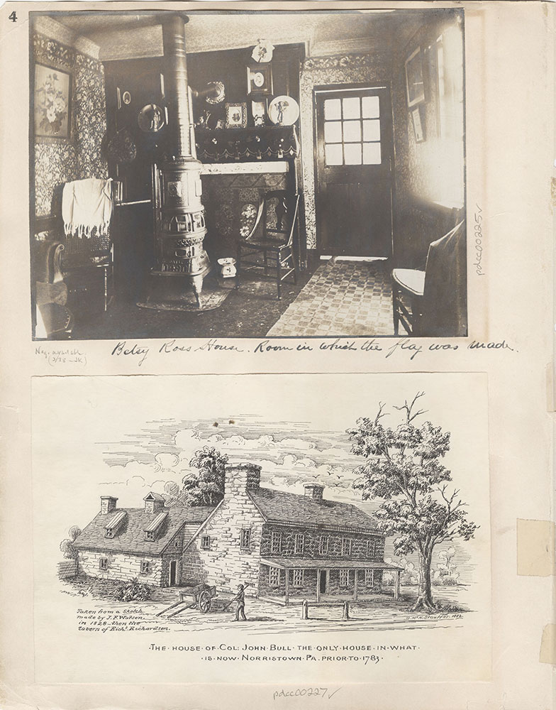 Castner Scrapbook v.4, Old Houses 1, page 4