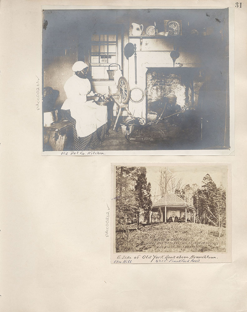 Castner Scrapbook v.4, Old Houses 1, page 31