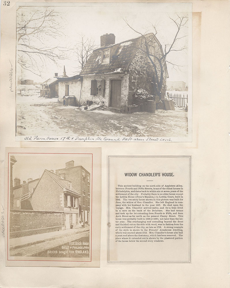 Castner Scrapbook v.4, Old Houses 1, page 32