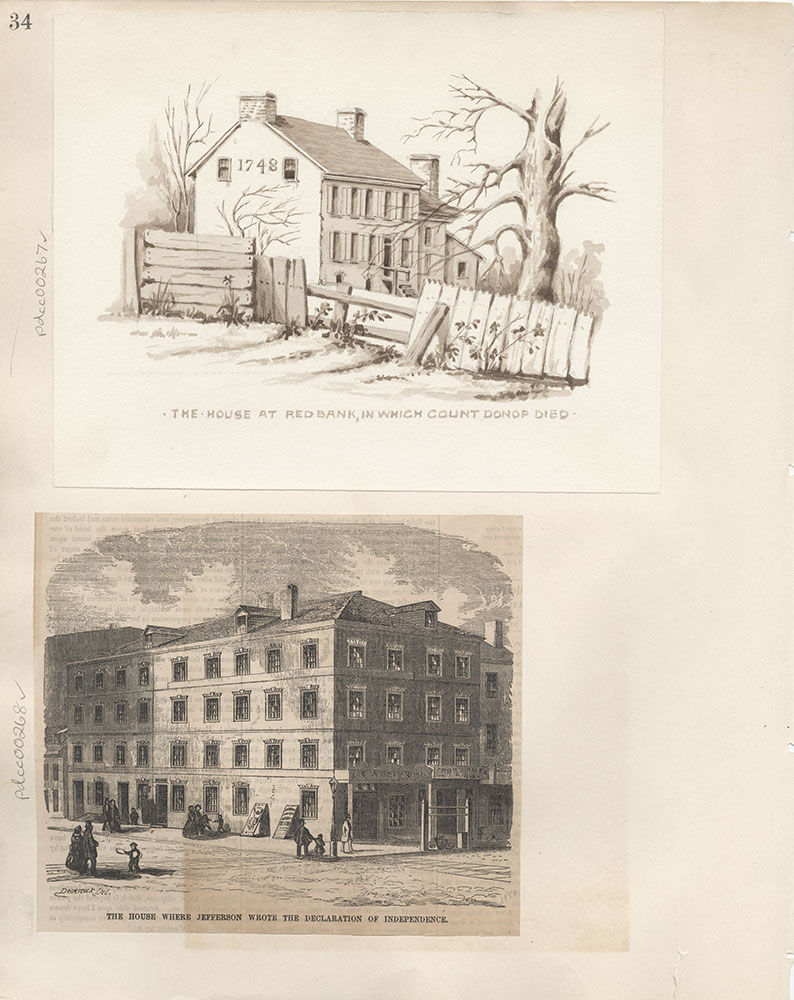 Castner Scrapbook v.4, Old Houses 1, page 34