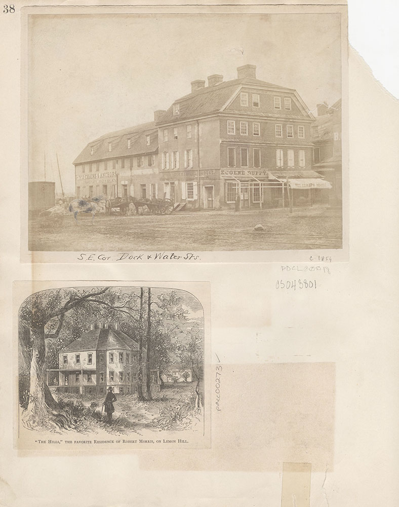 Castner Scrapbook v.4, Old Houses 1, page 38