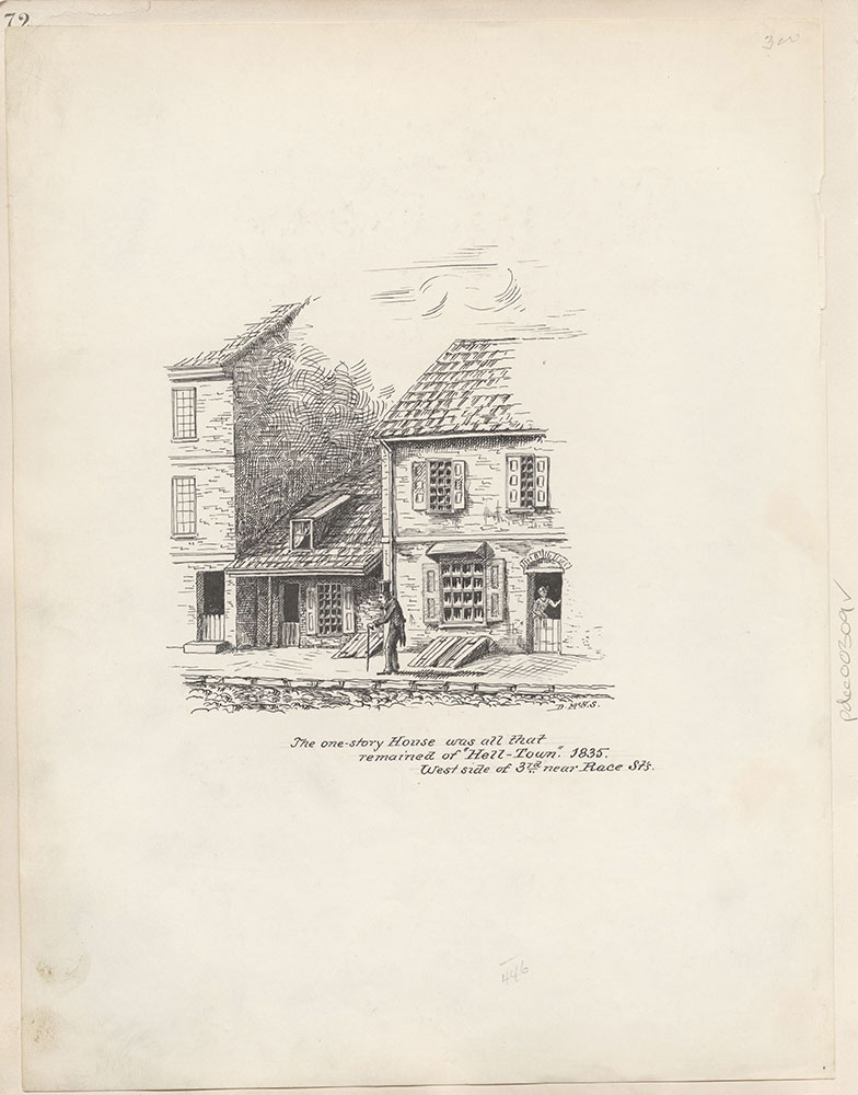 Castner Scrapbook v.4, Old Houses 1, page 72