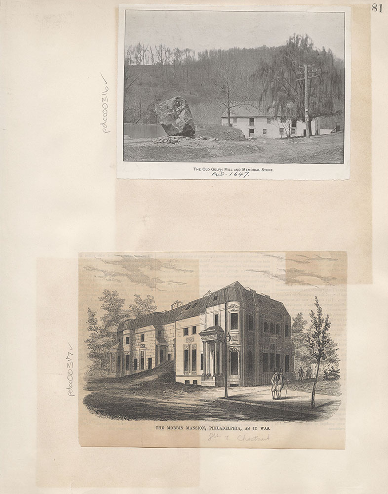 Castner Scrapbook v.4, Old Houses 1, page 81