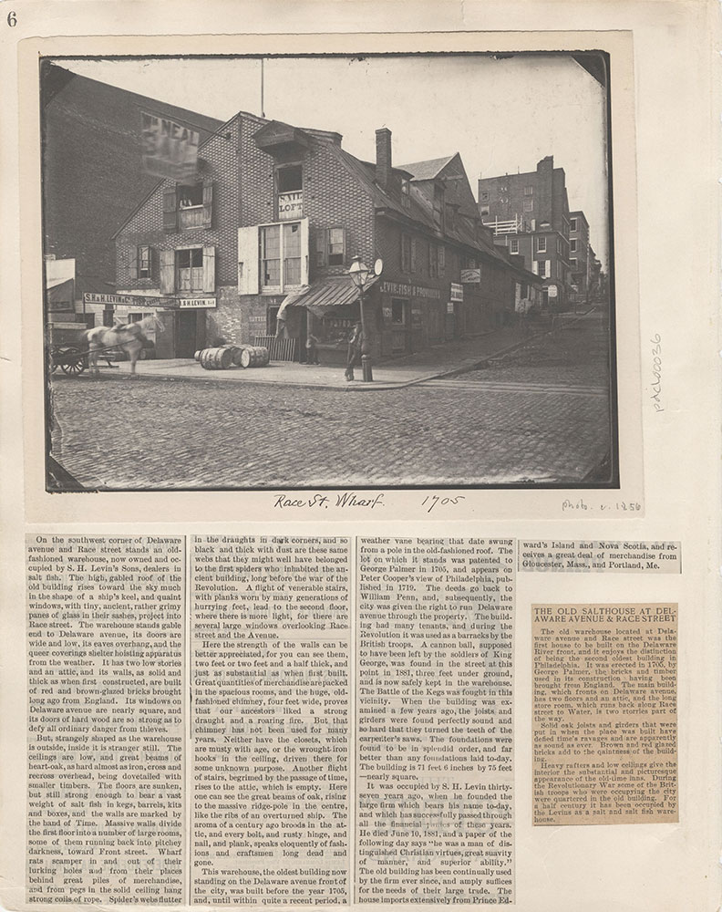 Castner Scrapbook v.5, Old Houses 2, page 6