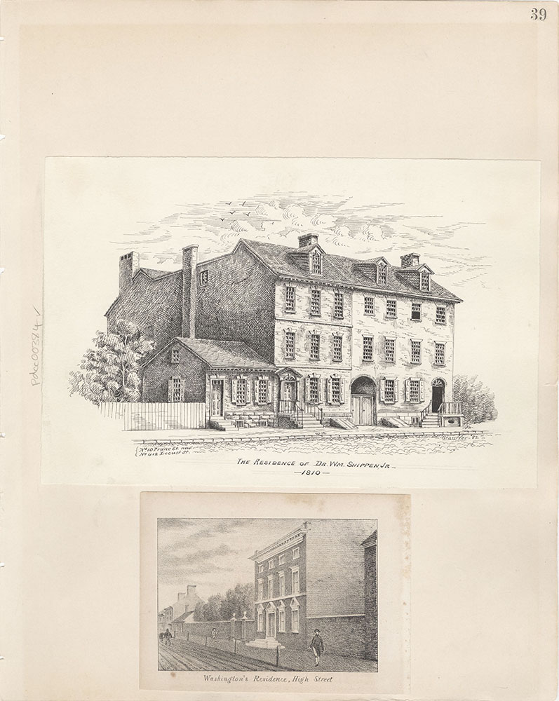 Castner Scrapbook v.5, Old Houses 2, page 39