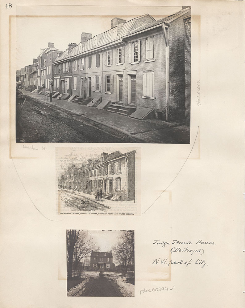 Castner Scrapbook v.5, Old Houses 2, page 48