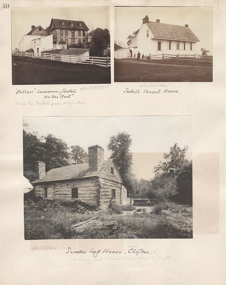 Castner Scrapbook v.5, Old Houses 2, page 50