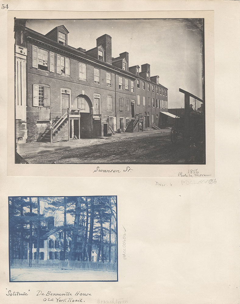 Castner Scrapbook v.5, Old Houses 2, page 54