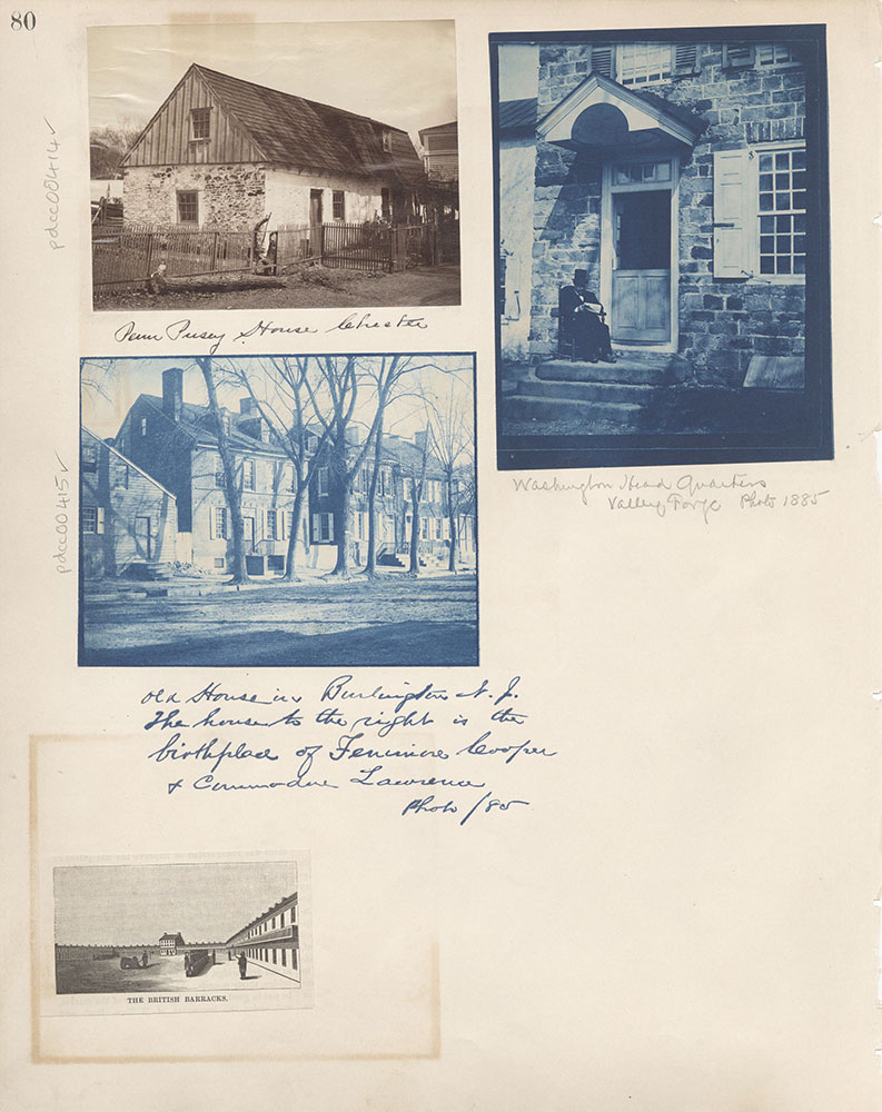 Castner Scrapbook v.5, Old Houses 2, page 80