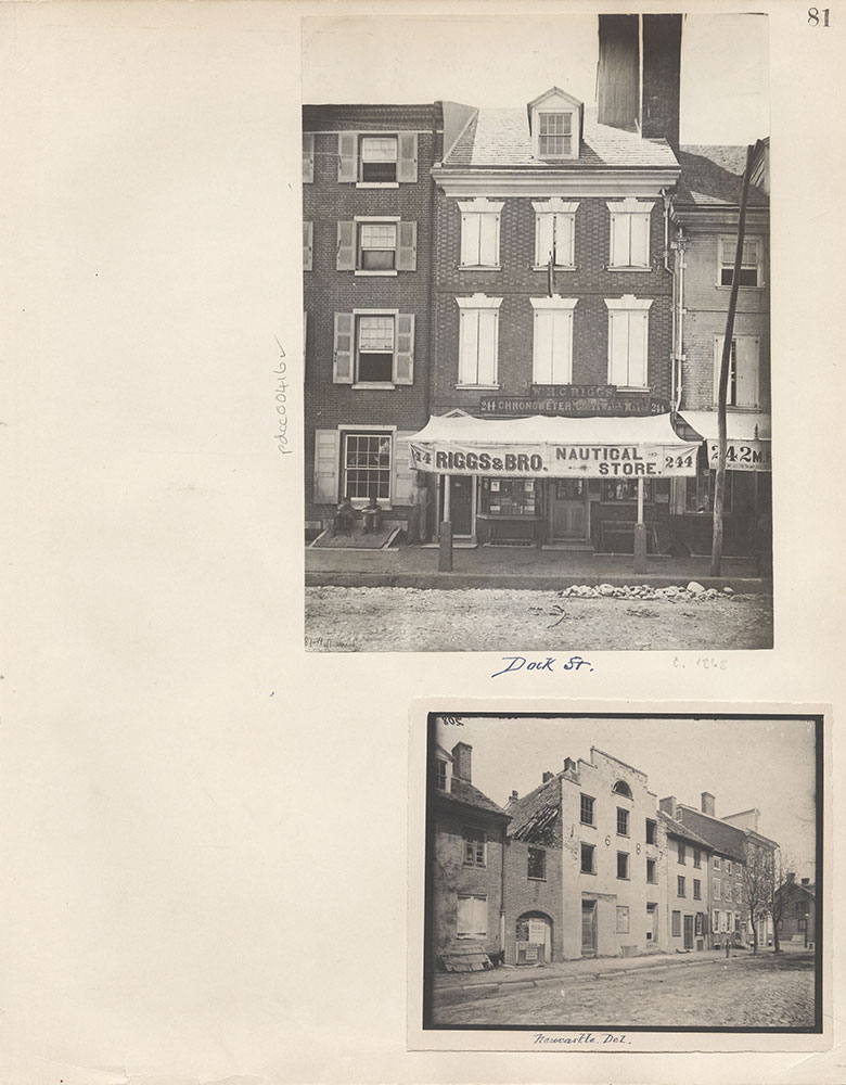 Castner Scrapbook v.5, Old Houses 2, page 81