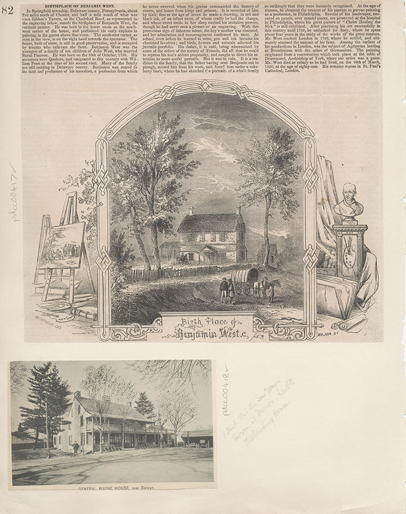 Castner Scrapbook v.5, Old Houses 2, page 82