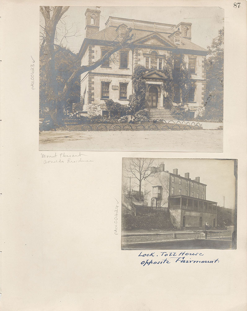 Castner Scrapbook v.5, Old Houses 2, page 87