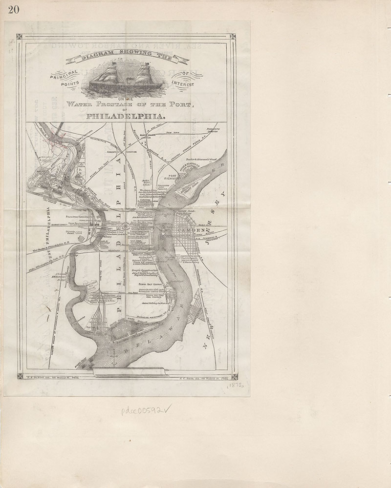 Castner Scrapbook v.7, Walks, Views, Maps, page 20