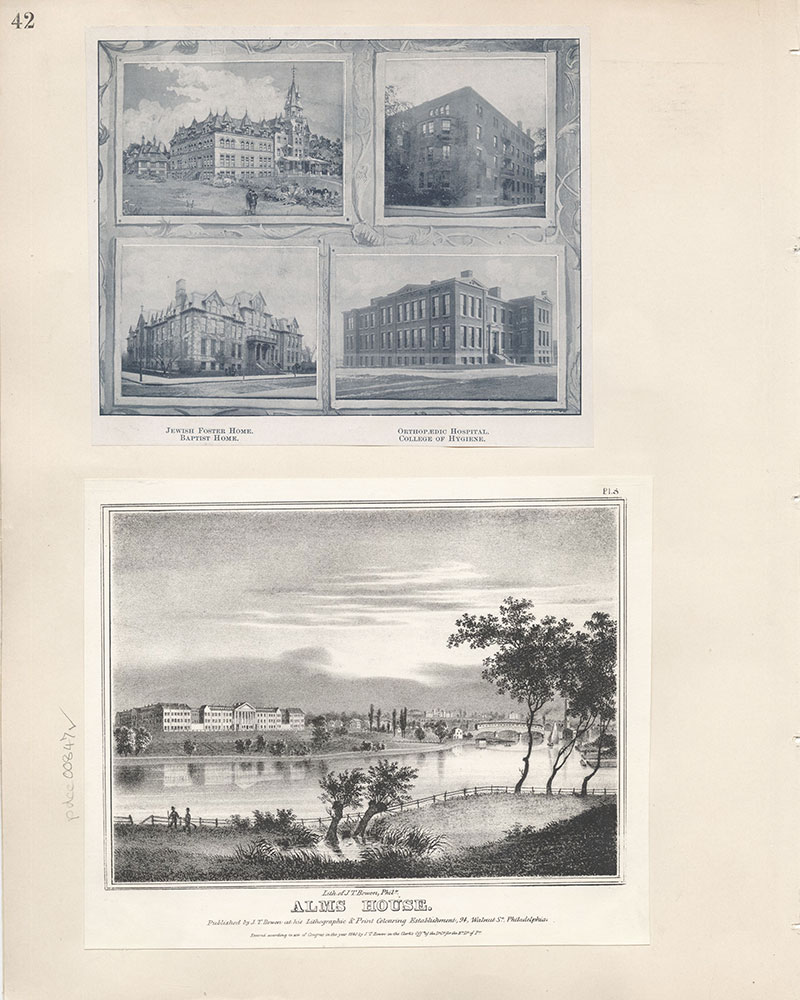 Castner Scrapbook v.9, Hospitals, Charitable, page 42