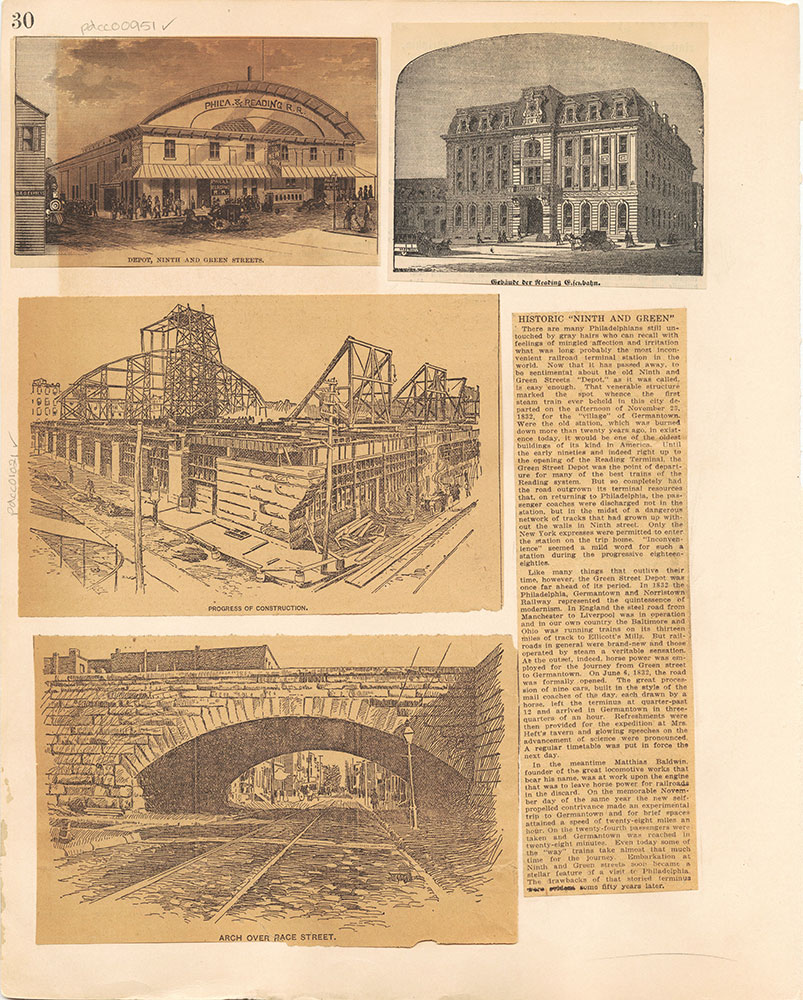 Castner Scrapbook v.10, Transportation, page 30