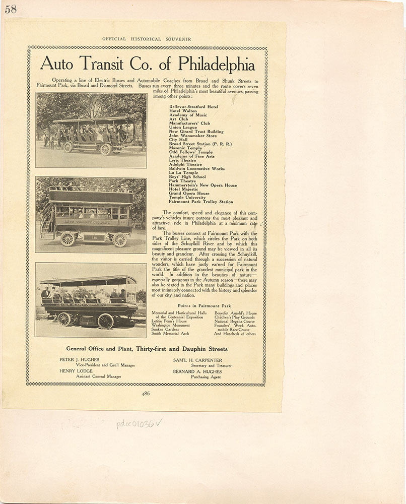 Castner Scrapbook v.10, Transportation, page 58