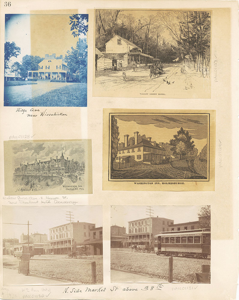 Castner Scrapbook v. 11, Hotels, Inns, page 36