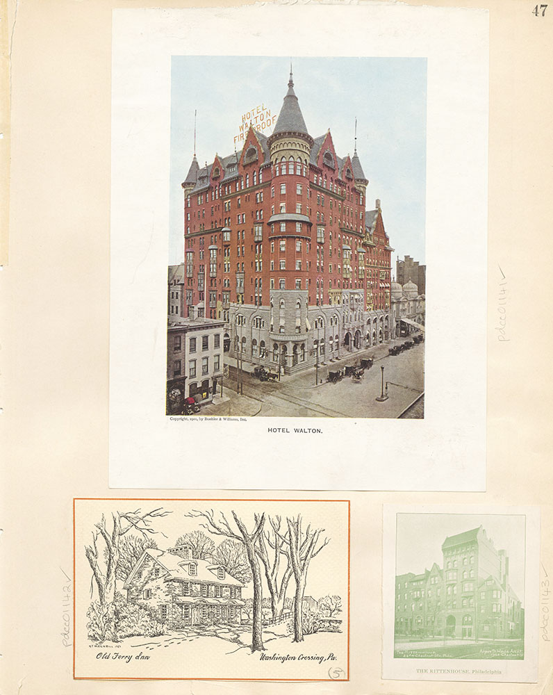 Castner Scrapbook v. 11, Hotels, Inns, page 47