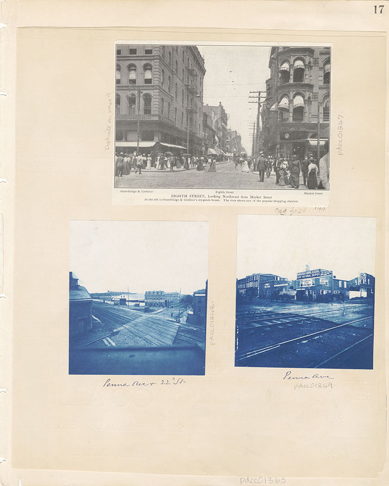 Castner Scrapbook v.12, Streets 1, page 17