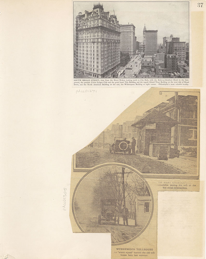 Castner Scrapbook v.12, Streets 1, page 37