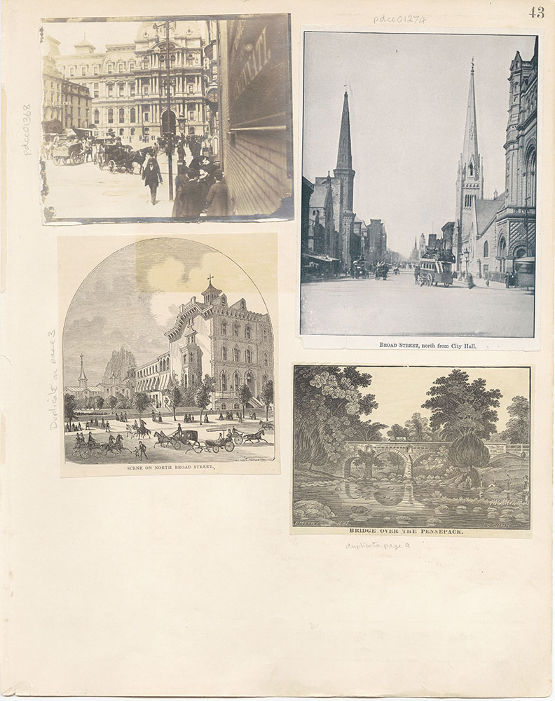 Castner Scrapbook v.12, Streets 1, page 43