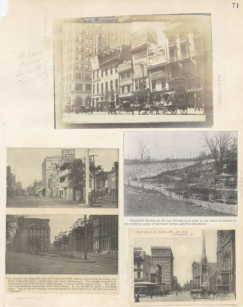 Castner Scrapbook v.12, Streets 1, page 71